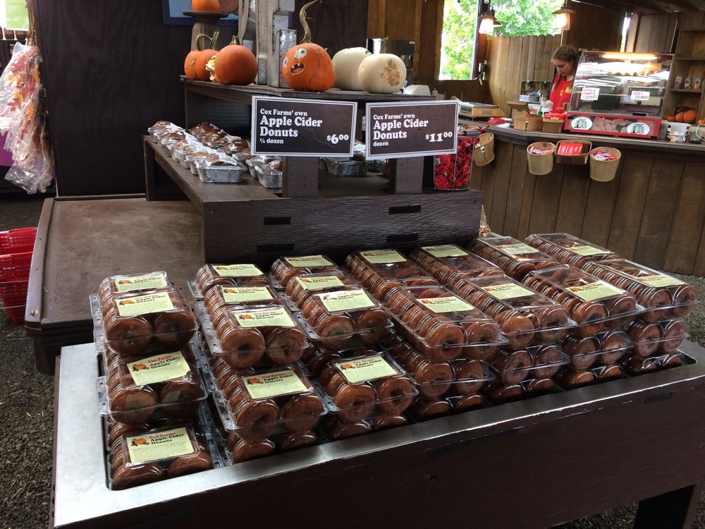 Apple Donuts at Cox Farms Corner Market. Photo by Yelp