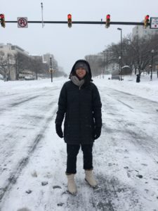 Blizzard in Crystal City. Photo by Sang-Min Yoon