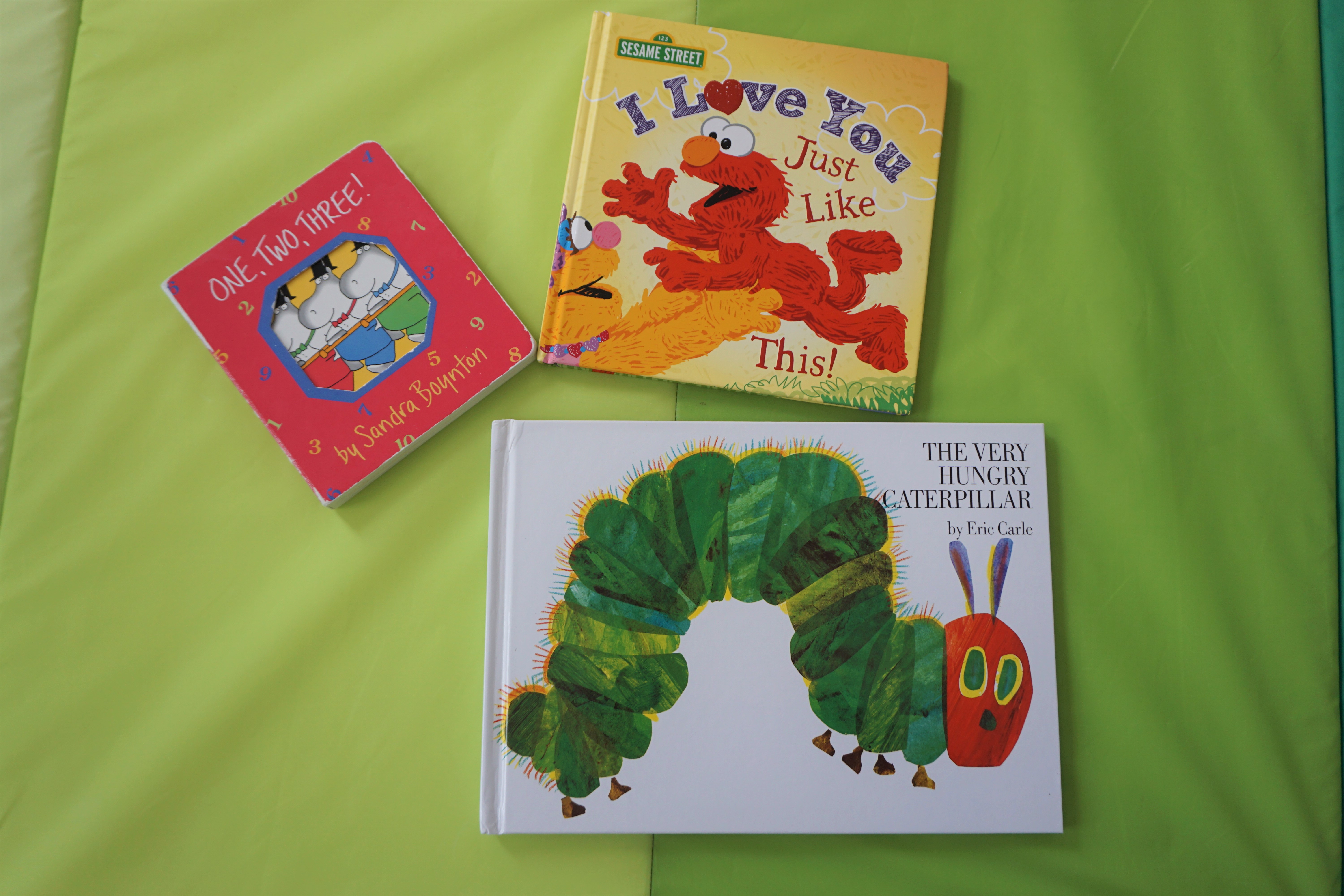 Hungry Caterpillar_I Love You Just Like This_OneTwoThree Books - Photo By Michiko Yoon